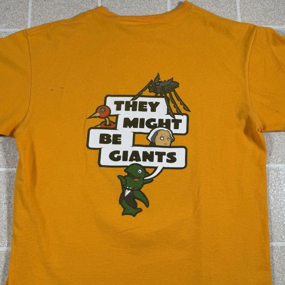 Vintage 2002 TMBG They Might Be Giants No! Concert T Shirt Sz M Ween Indie Rock